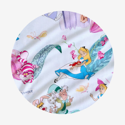 Disney Adventures in Wonderland & Who Are You? Reversible Quilted Patoo® Blanket