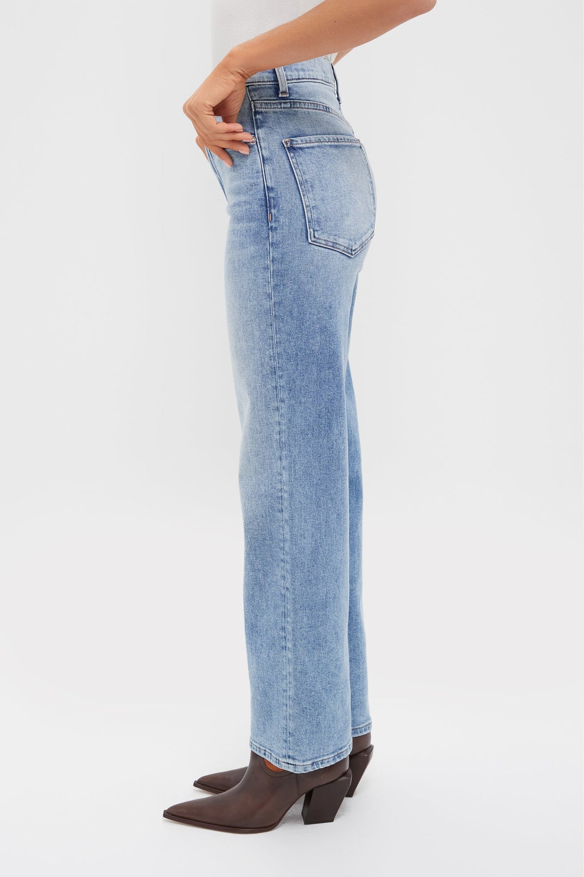 Big Chill 90's Mid Rise Straight Ankle