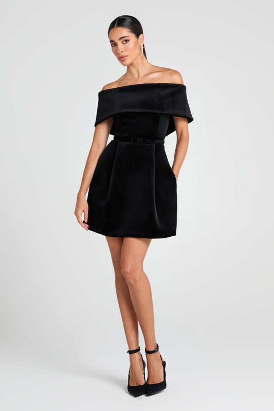 Carmen Black Dress