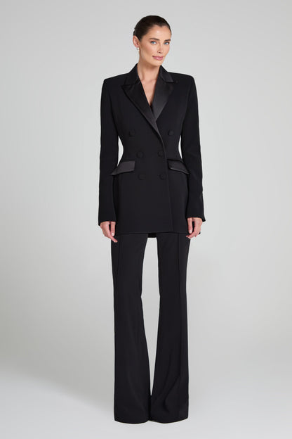 Monica Black Blazer Dress