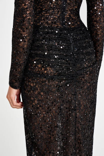 Neve Black Dress