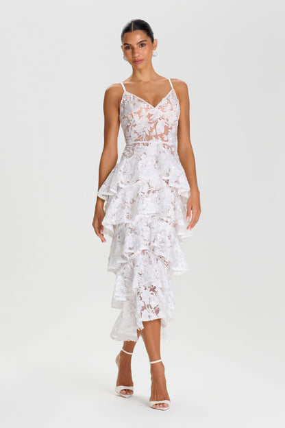 Saffron White Dress