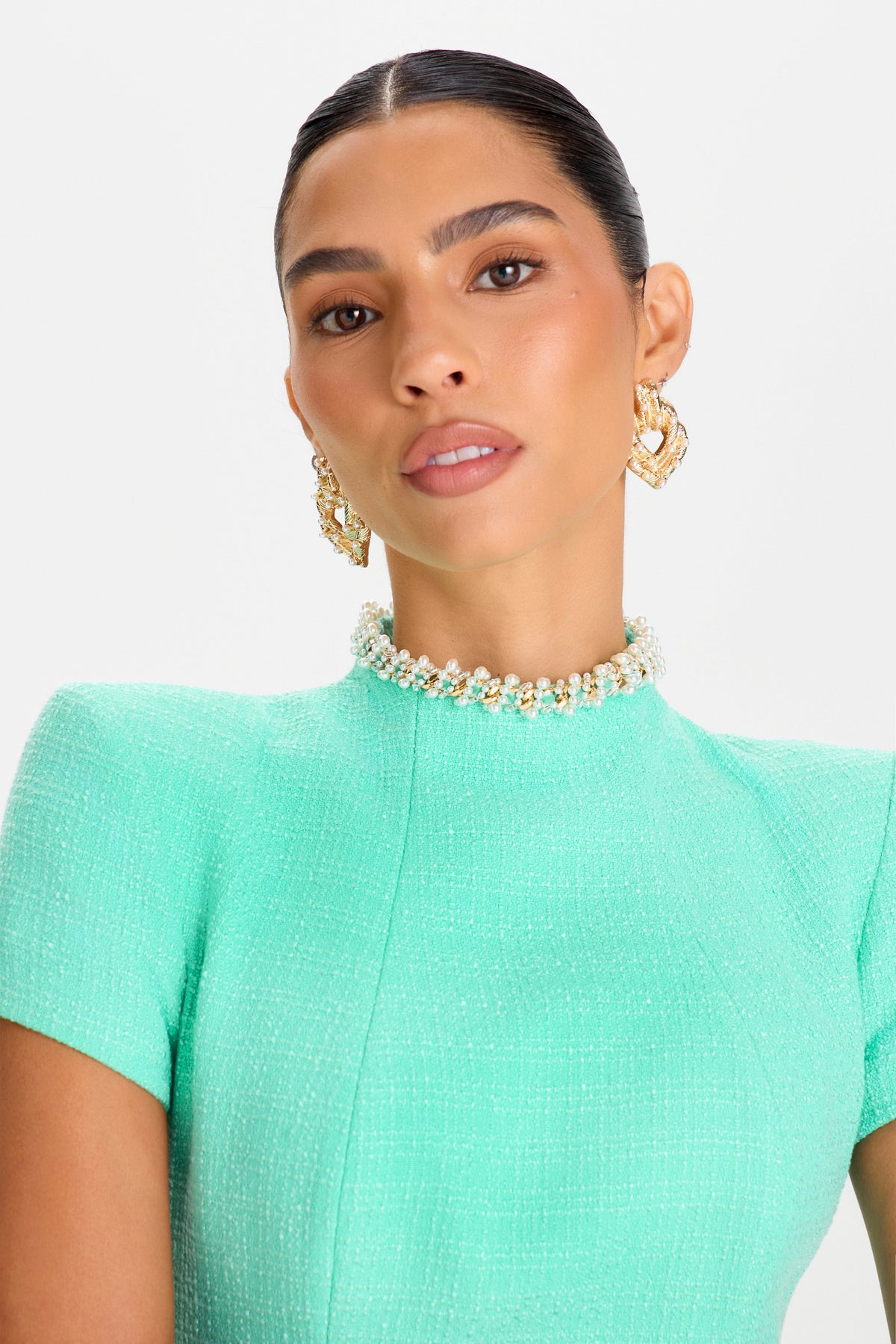 Simone Mint Dress