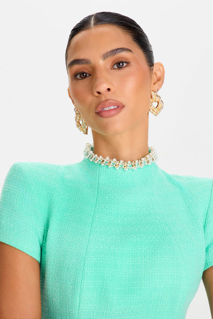 Simone Mint Dress