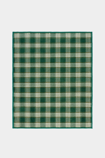 Autumn Plaid Evergreen Blanket