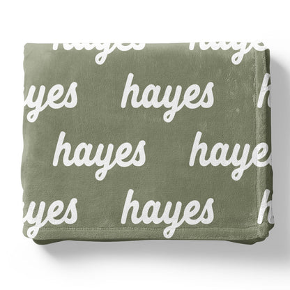 Personalized Color Blanket | Fern
