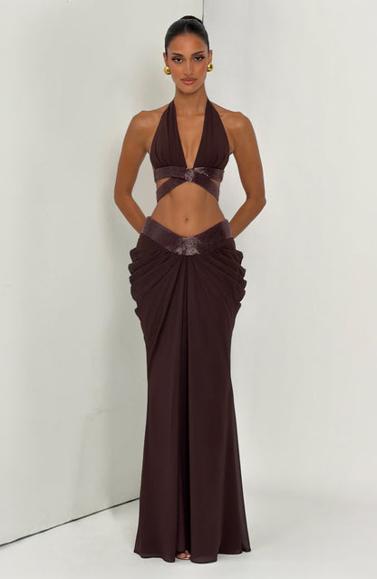 Sophie Bralette - Plum Brown