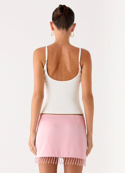 Heavenward Mini Skirt - Pink