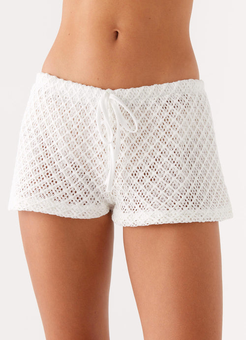 Imaan Shorts - White