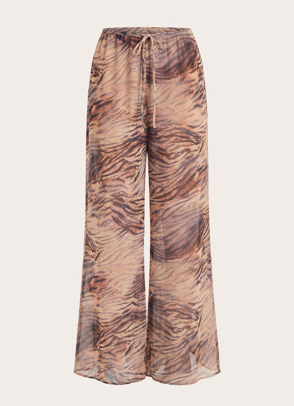 Jadia Flared Pants - Golden Tiger