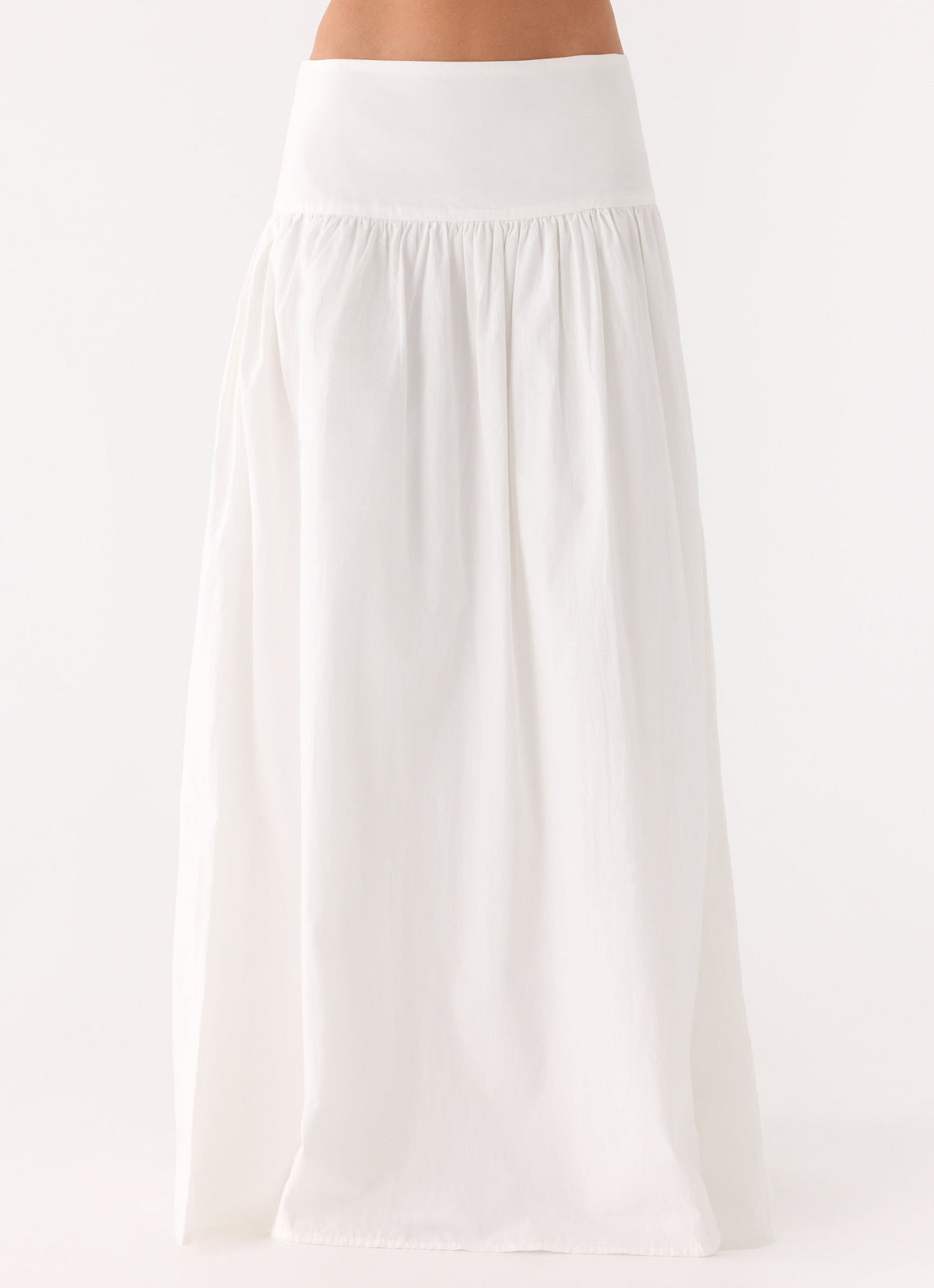 Jayne Maxi Skirt - White