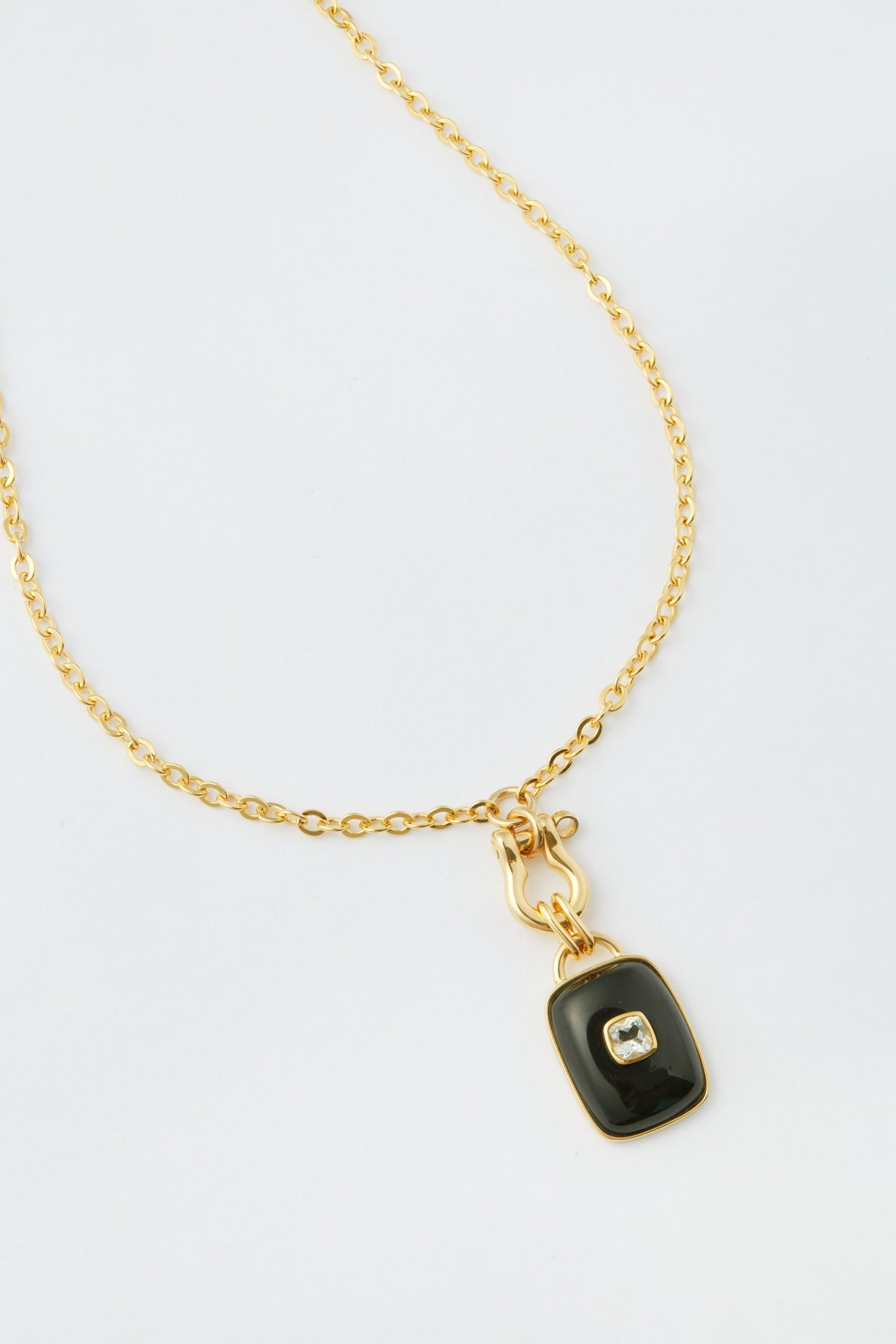 Black Ancient City Necklace