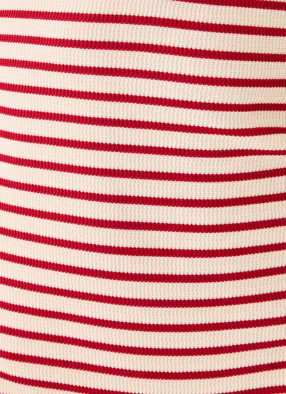 Kairah Playsuit - Red/White Stripe