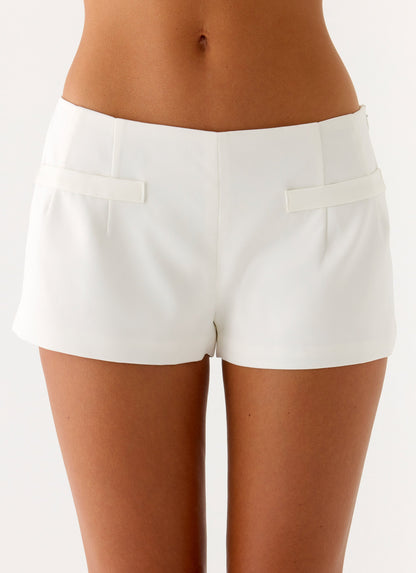 Kill the Lights Shorts - White