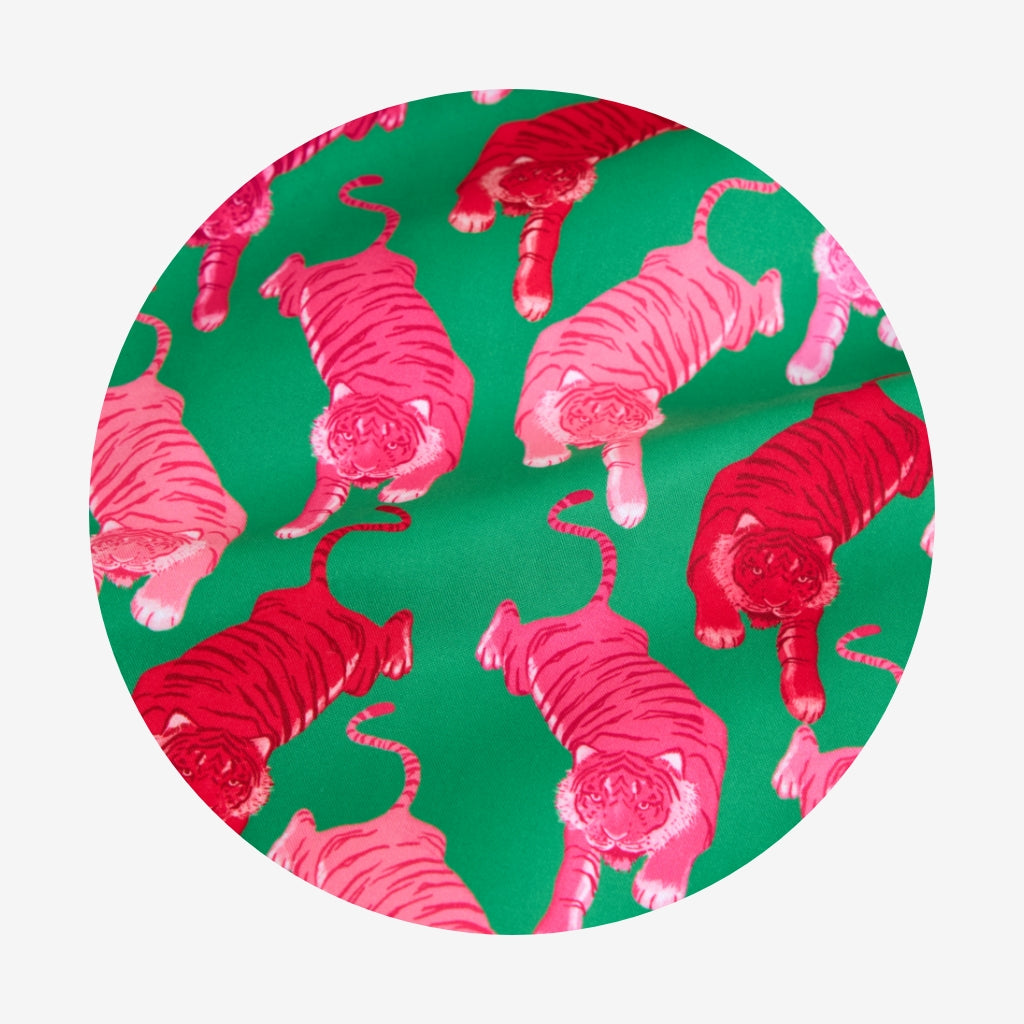 Le Tigre Green Men's Swim Trunks