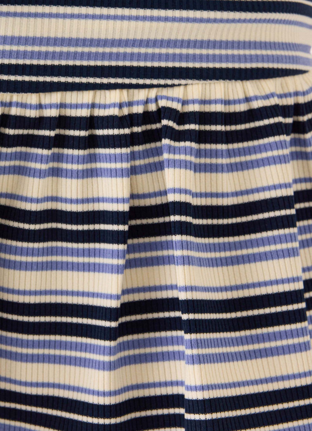 Landon Mini Skort - Blue Stripe