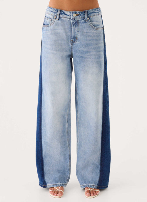 Lawrence Denim Jeans - Washed Blue