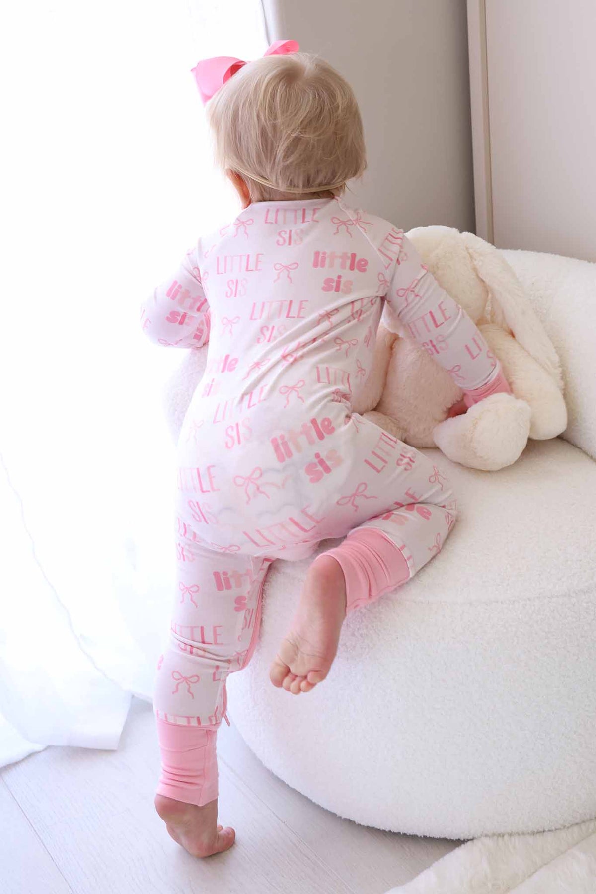 Convertible Zip Romper | Little Sis
