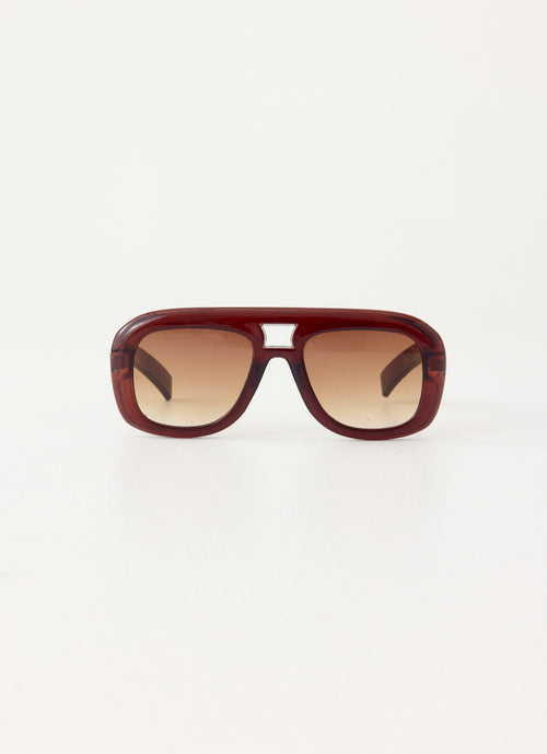 Love Note Sunglasses - Chocolate