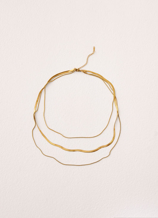 Love Veil Necklace - Gold