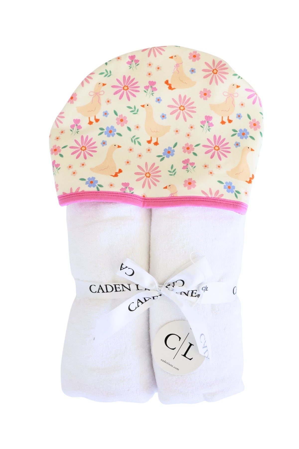 Embroidered Bamboo Hooded Towel | Loosey Goose