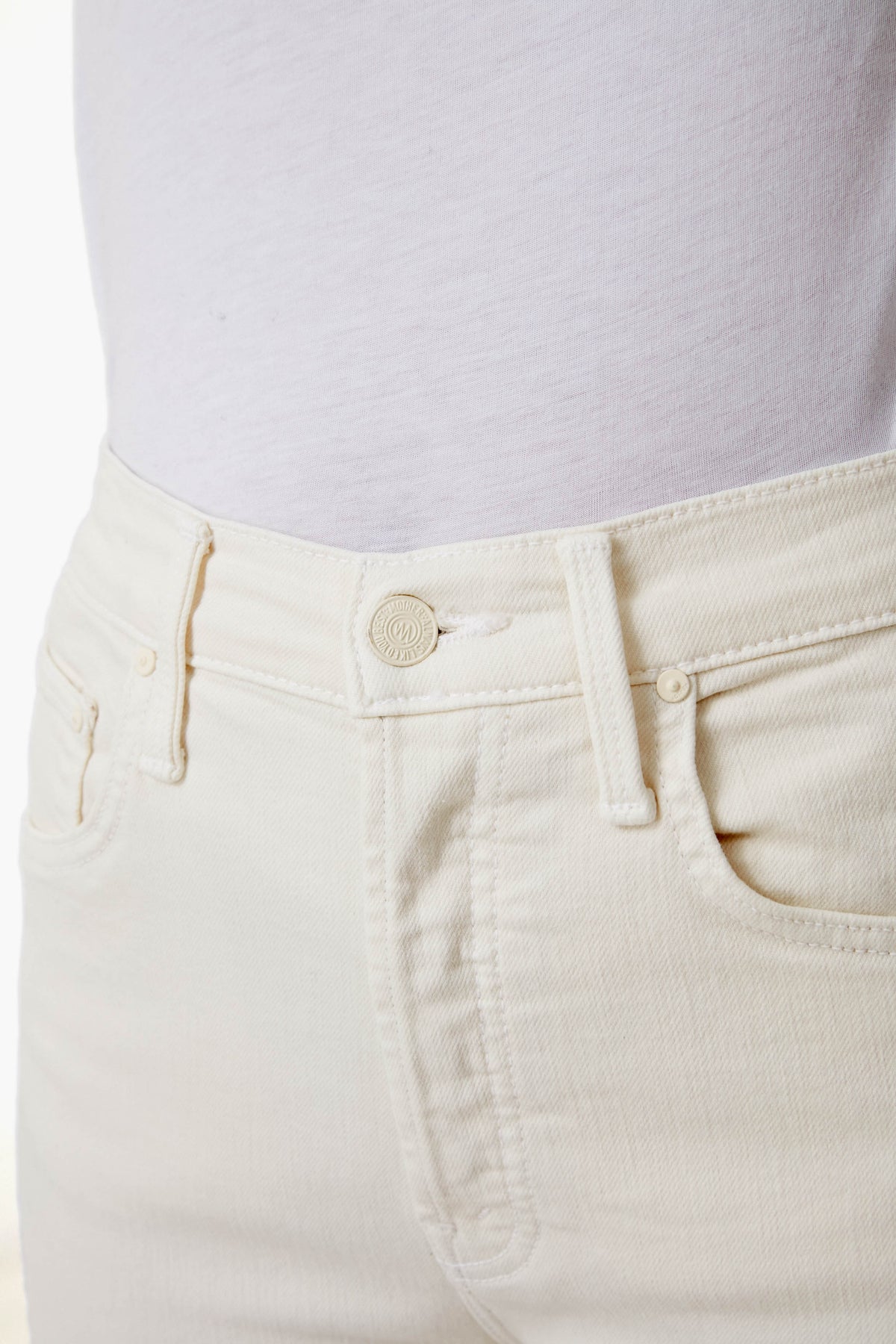 Antique White The Tripper Ankle Fray