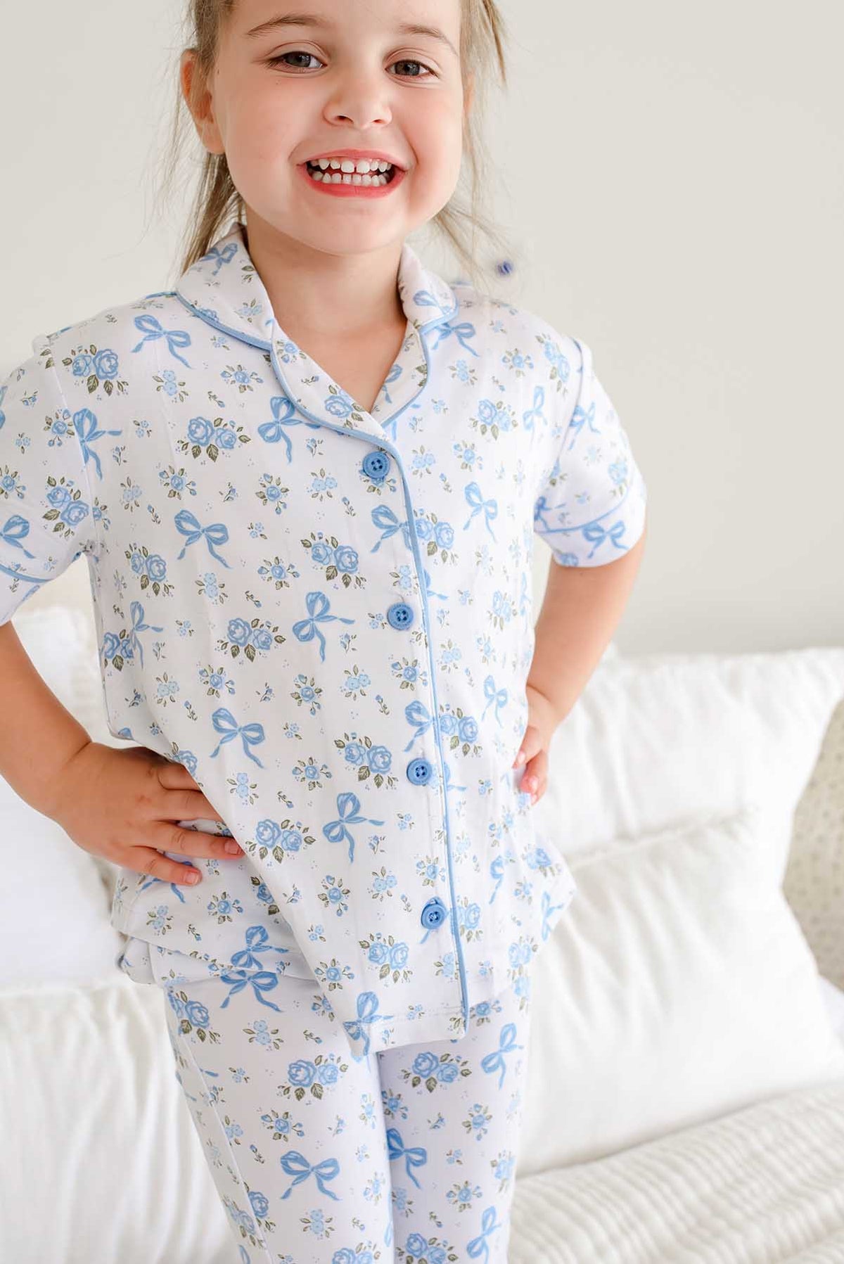 Girl's Two Piece Flare Lounge Sets