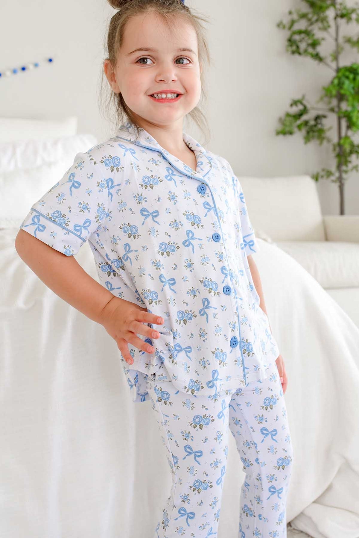 Girl's Two Piece Flare Lounge Sets