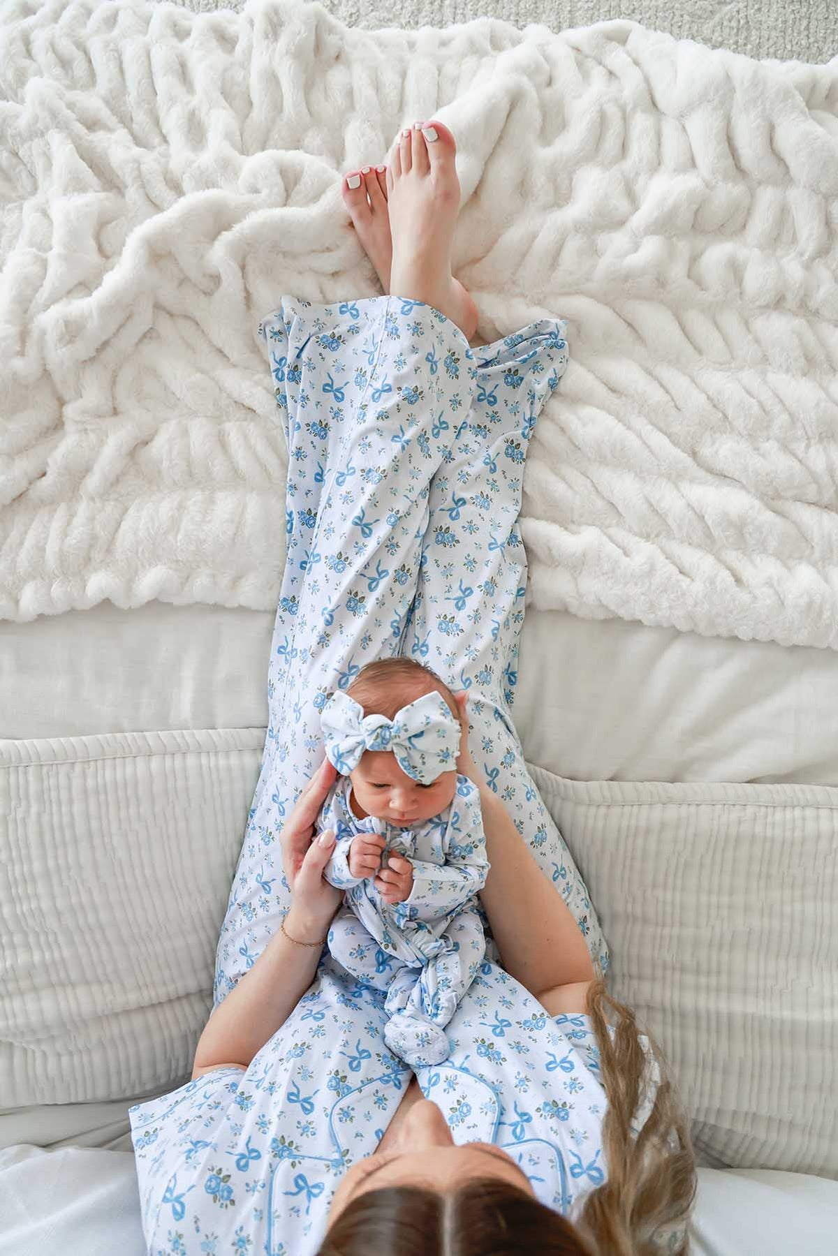 Knit Large Bow Headwrap | Tied In Blooms