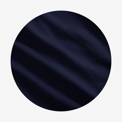 Varsity Navy French Terry Pleated Skort