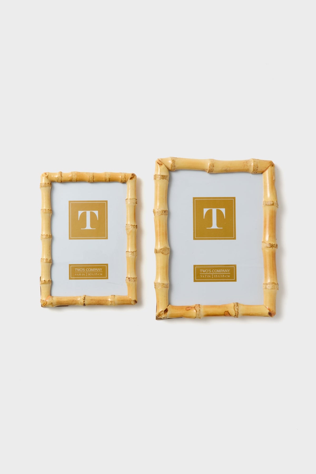 4x6 Blonde Natural Bamboo Finish Photo Frame