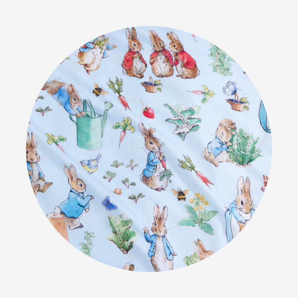 Peter Rabbit™ Tie Back Ruffled Bodysuit Dress
