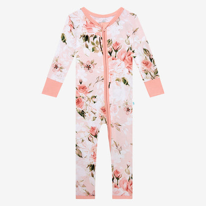 Vintage Pink Rose Convertible One Piece