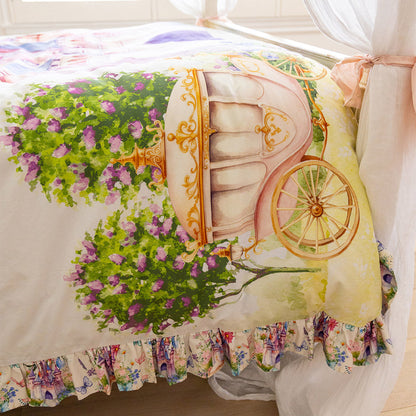 Katrina Reversible Ruffled Duvet Cover