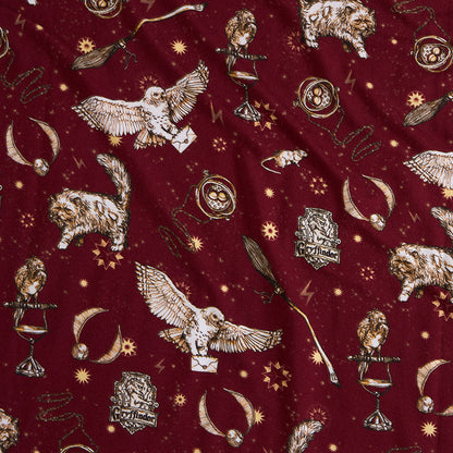 Gryffindor House Ruffled Twirl Dress