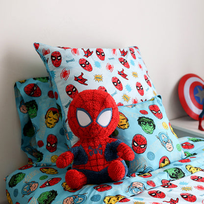 Marvel Heroes Square Throw Pillow Cover