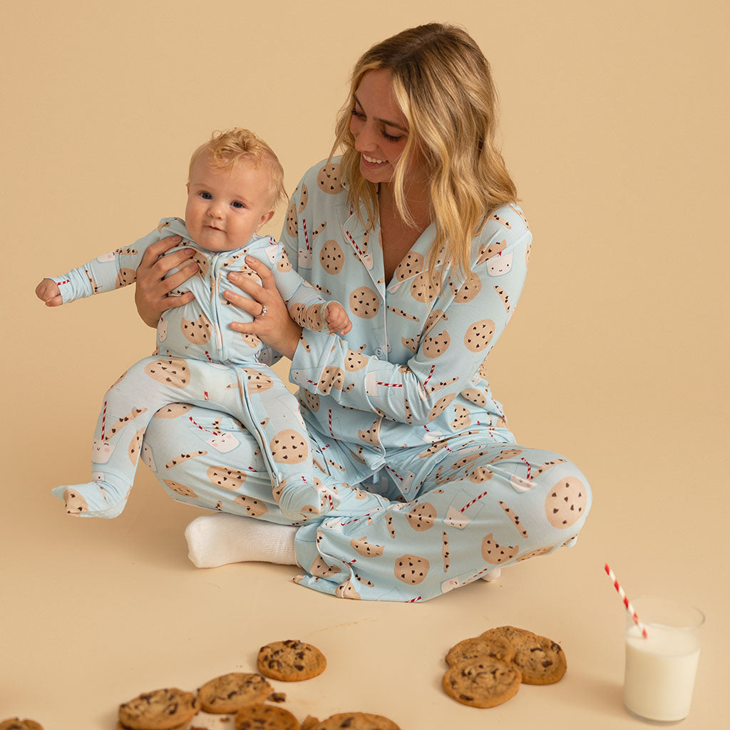 Chocolate Chip Cookies Women's Luxe Pajama Pant Set