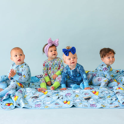 Disney Monsters, Inc. & Portal Reversible Quilted Patoo® Blanket