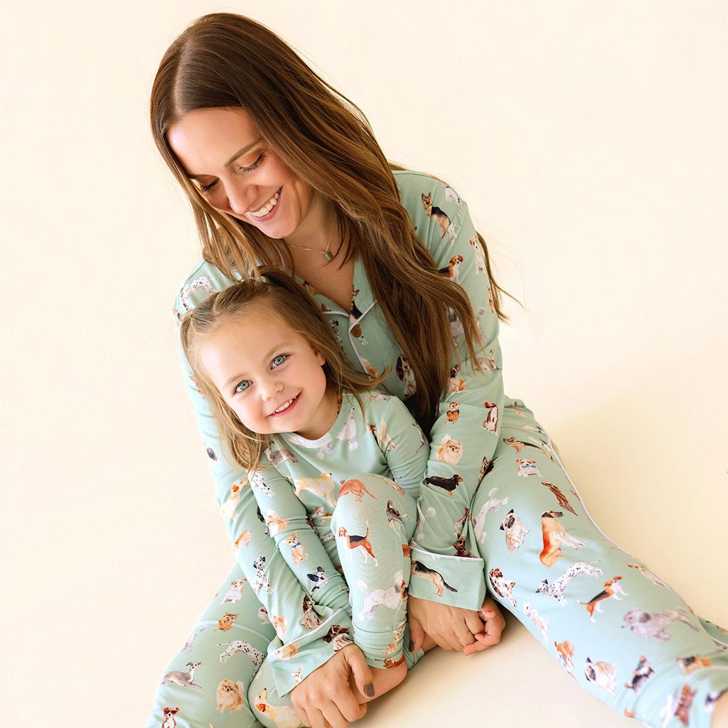 Posh Puppies Women's Luxe Pajama Pant Set