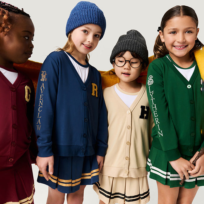 Ravenclaw Varsity League French Terry Varsity Cardigan