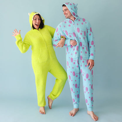 Disney Monsters, Inc. Sulley Unisex Adult Cuddle Jumpsuit