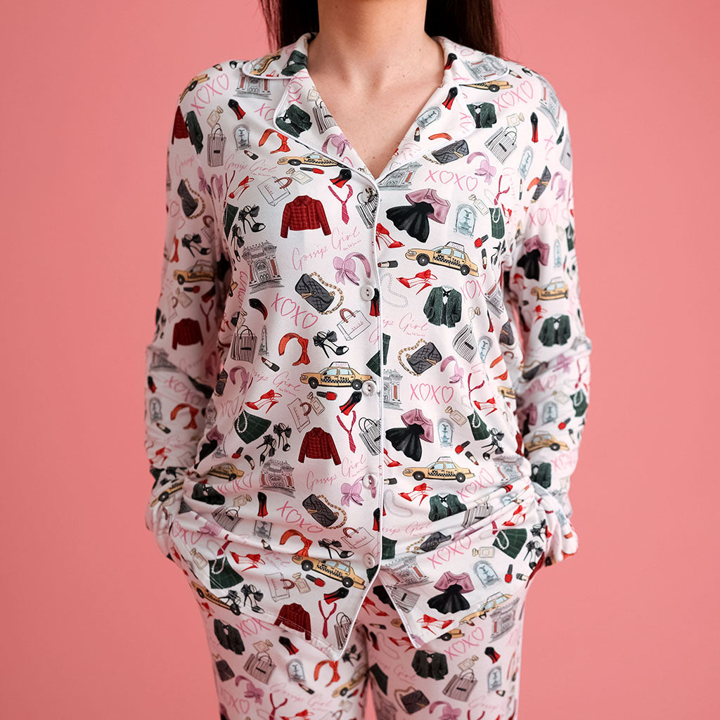 Gossip Girl Women's Luxe Pajama Pant Set