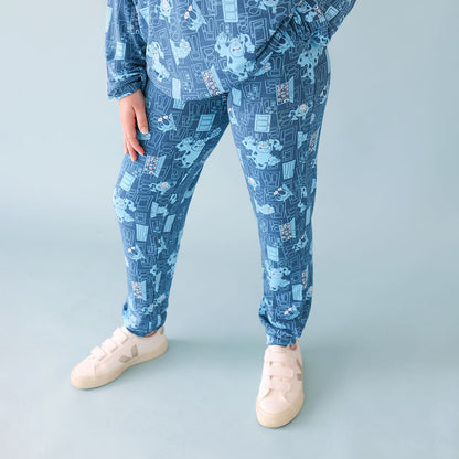Disney Monster Glow Women's French Terry Joggers