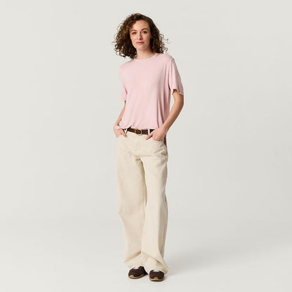 Delaney Blush Women's Loose Tee
