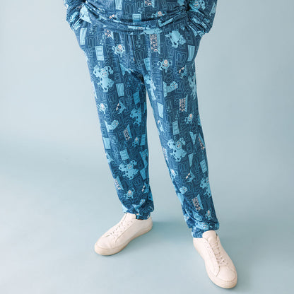Disney Monster Glow Men's French Terry Joggers