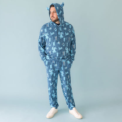 Disney Monster Glow Men's French Terry Joggers