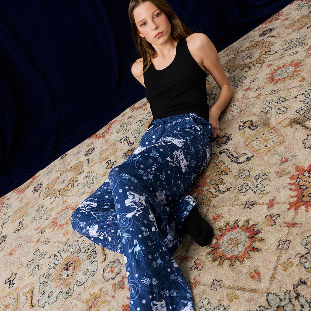 Ravenclaw House Women's French Terry Puddle Pants