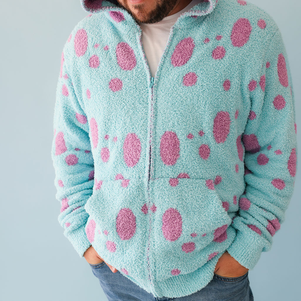 Disney Monsters, Inc. Sulley Men's Cuddle Zip Jacket