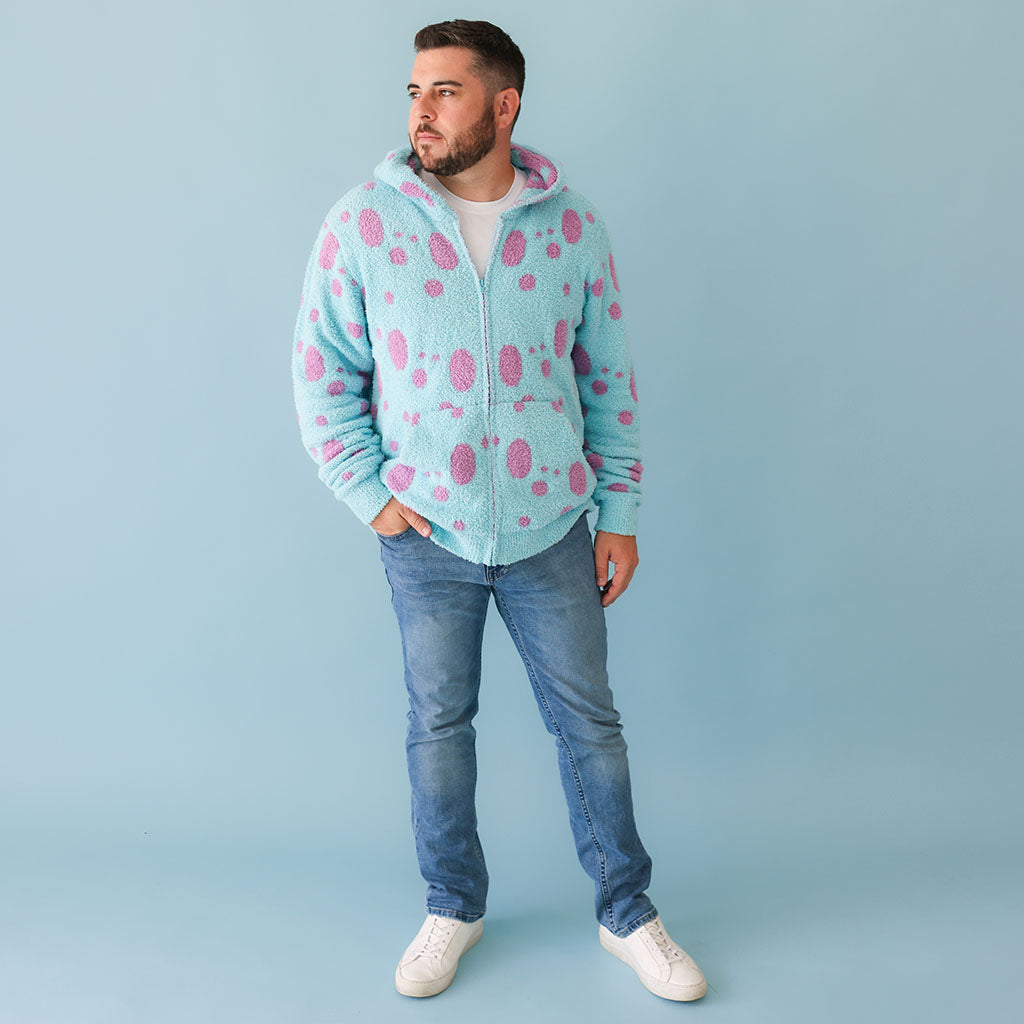 Disney Monsters, Inc. Sulley Men's Cuddle Zip Jacket