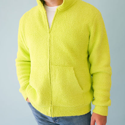 Disney Monsters, Inc. Mike Wazowski Men's Cuddle Zip Jacket